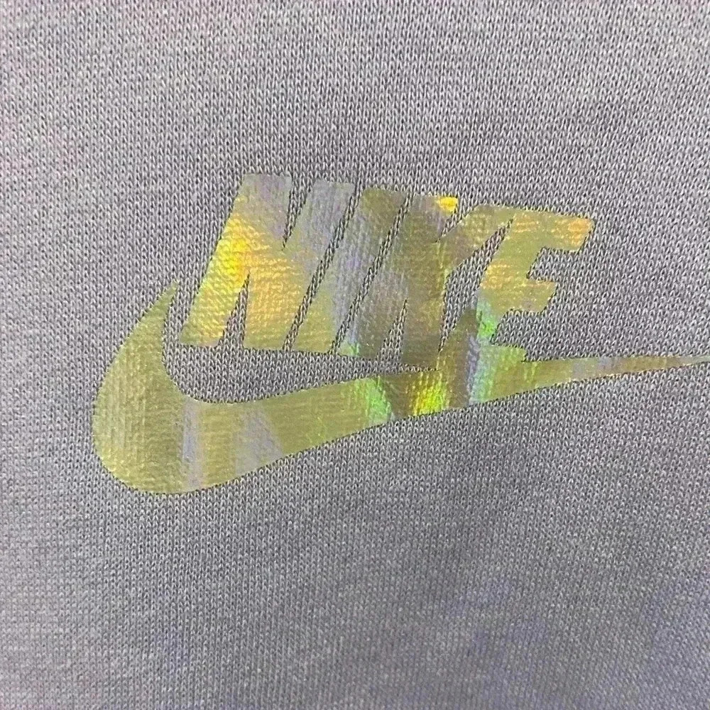 New Girl’s Nike Purple Mock Neck Sweatshirt - Picture 3 of 7